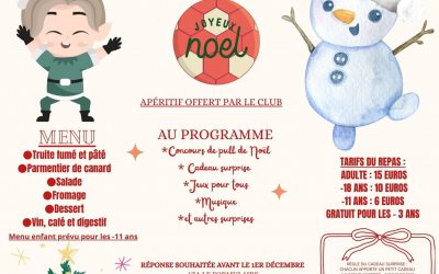 Repas de Noël du HBCV